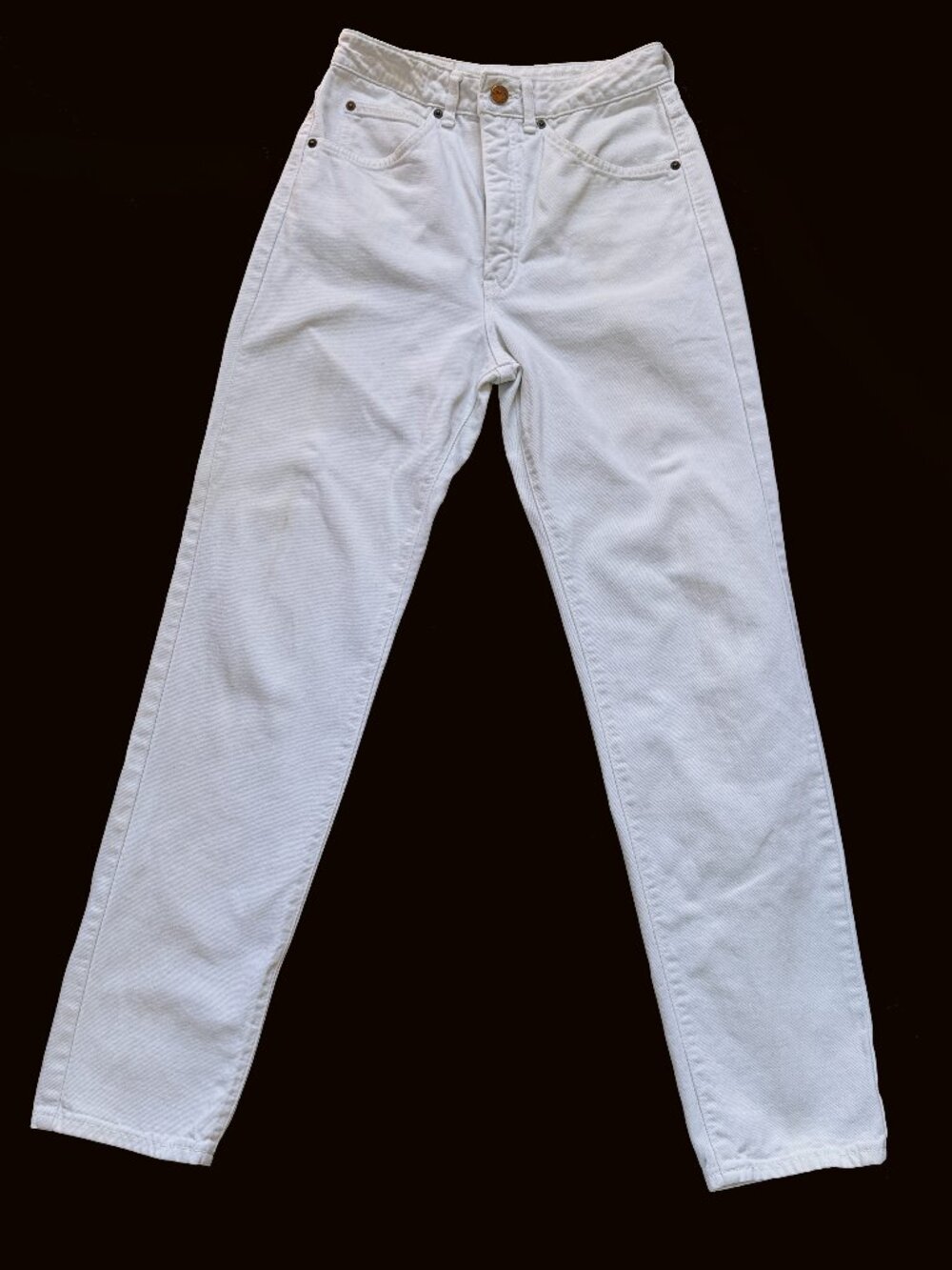 Vintage Jeans Edwin Pure White 90s 26x30